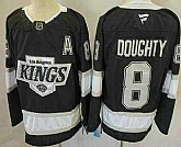 Men's Los Angeles Kings #8 Drew Doughty Black Alternate Authentic Jersey,baseball caps,new era cap wholesale,wholesale hats